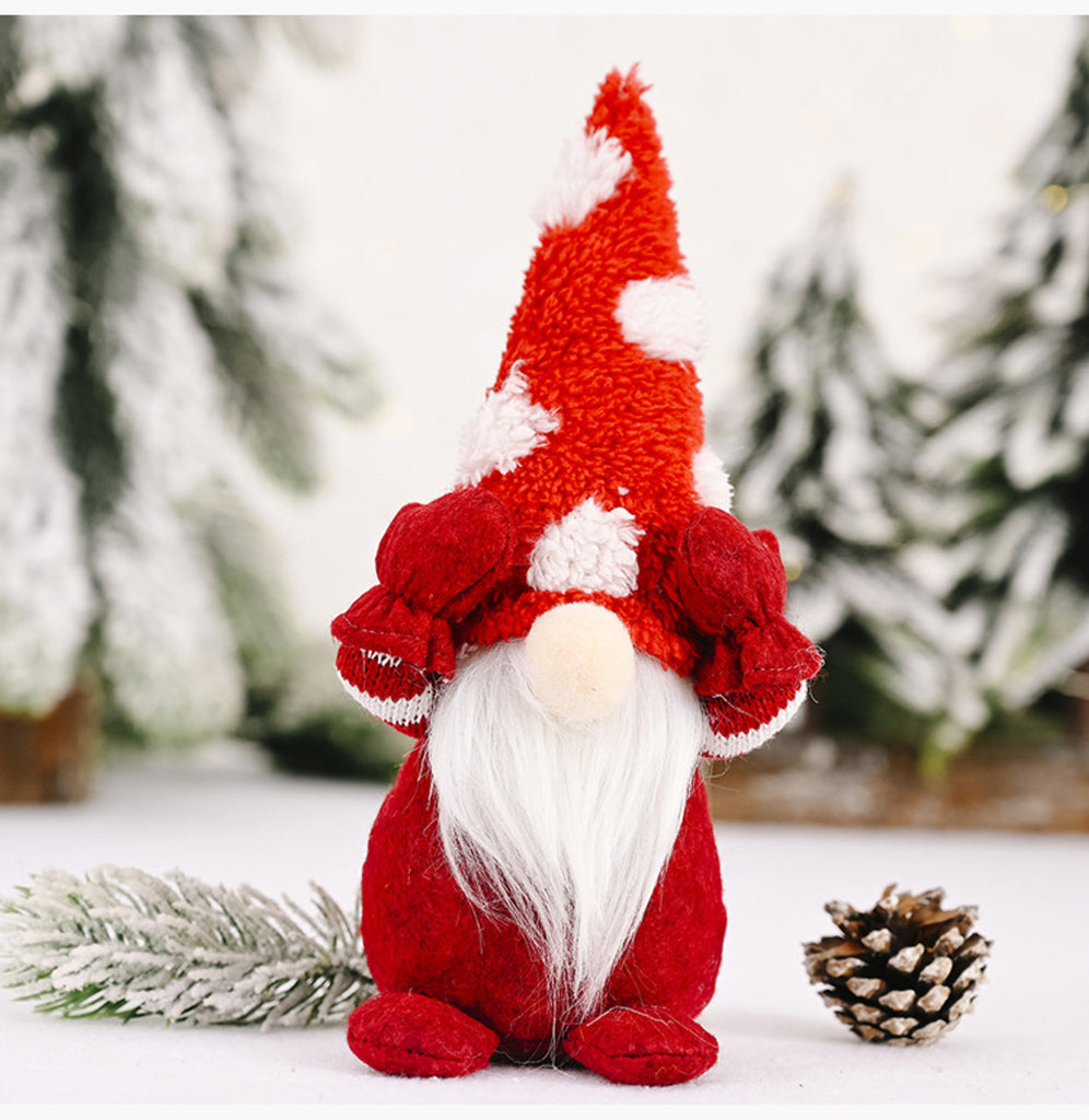 Bristlebrush Designs <br> Christmas Gnome Elf <br> Red