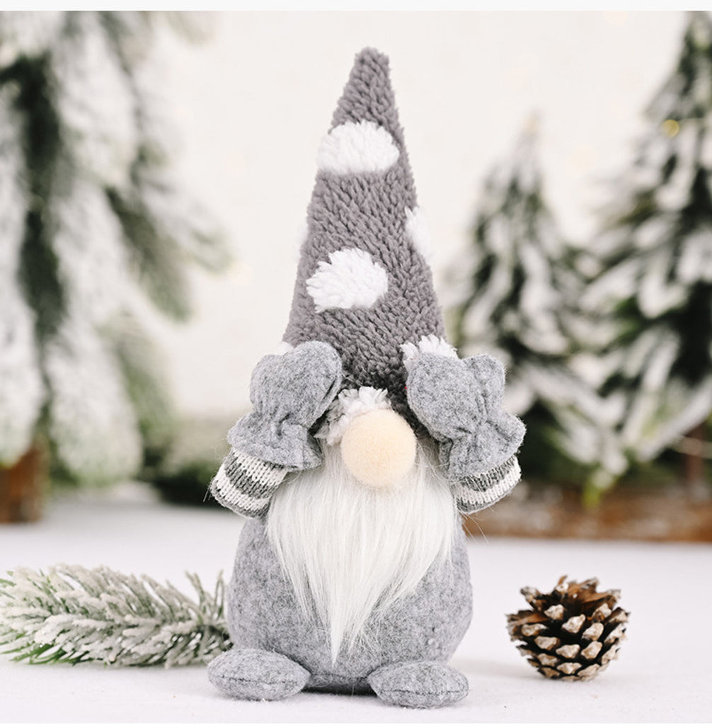 Bristlebrush Designs <br> Christmas Gnome Elf <br> Silver