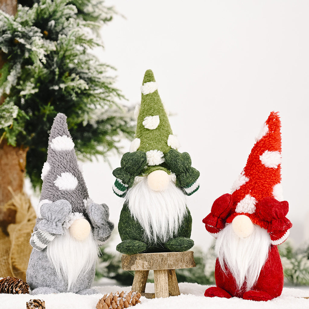 Bristlebrush Designs <br> Christmas Gnome Elf <br> Silver